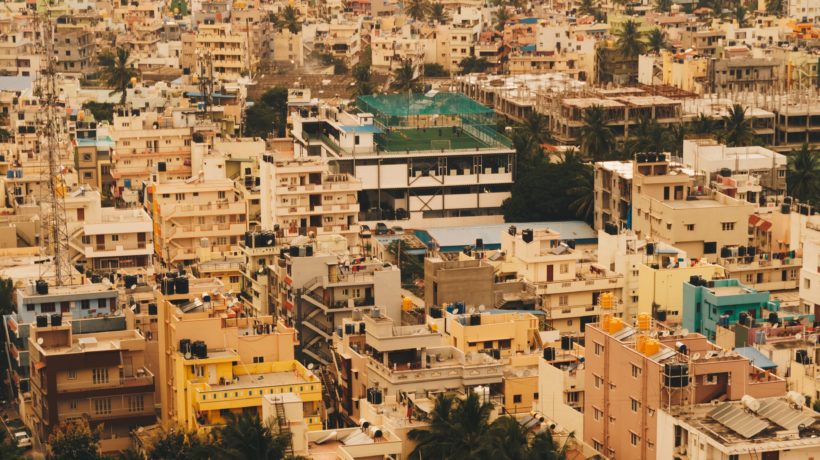 Urban landscape in India